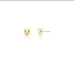 BRINCO DE LEOPARDO - BANHO OURO AMARELO OU RODIO BRANCO