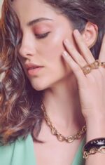 COLAR ELOS OVAIS - BANHO OURO AMARELO - Imagem 2