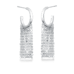 MEIA ARGOLA MEDIA COM PAETÊ - RODIO BRANCO