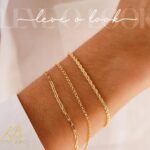 PULSEIRA MALHA CORDA ( CORDÃO BAIANO ) - BANHO DE OURO AMARELO - Imagem 3