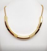 COLAR CANUTILHOS GRANDES -  BANHO EM OURO AMARELO