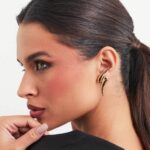 BRINCO EAR CUFF GOTAS - BANHO EM OURO AMARELO - Imagem 2