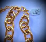 COLAR MEGA ELOS - BANHO EM OURO AMARELO - Imagem 2