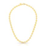 CHOKER SEMENTE - BANHO EM OURO AMARELO